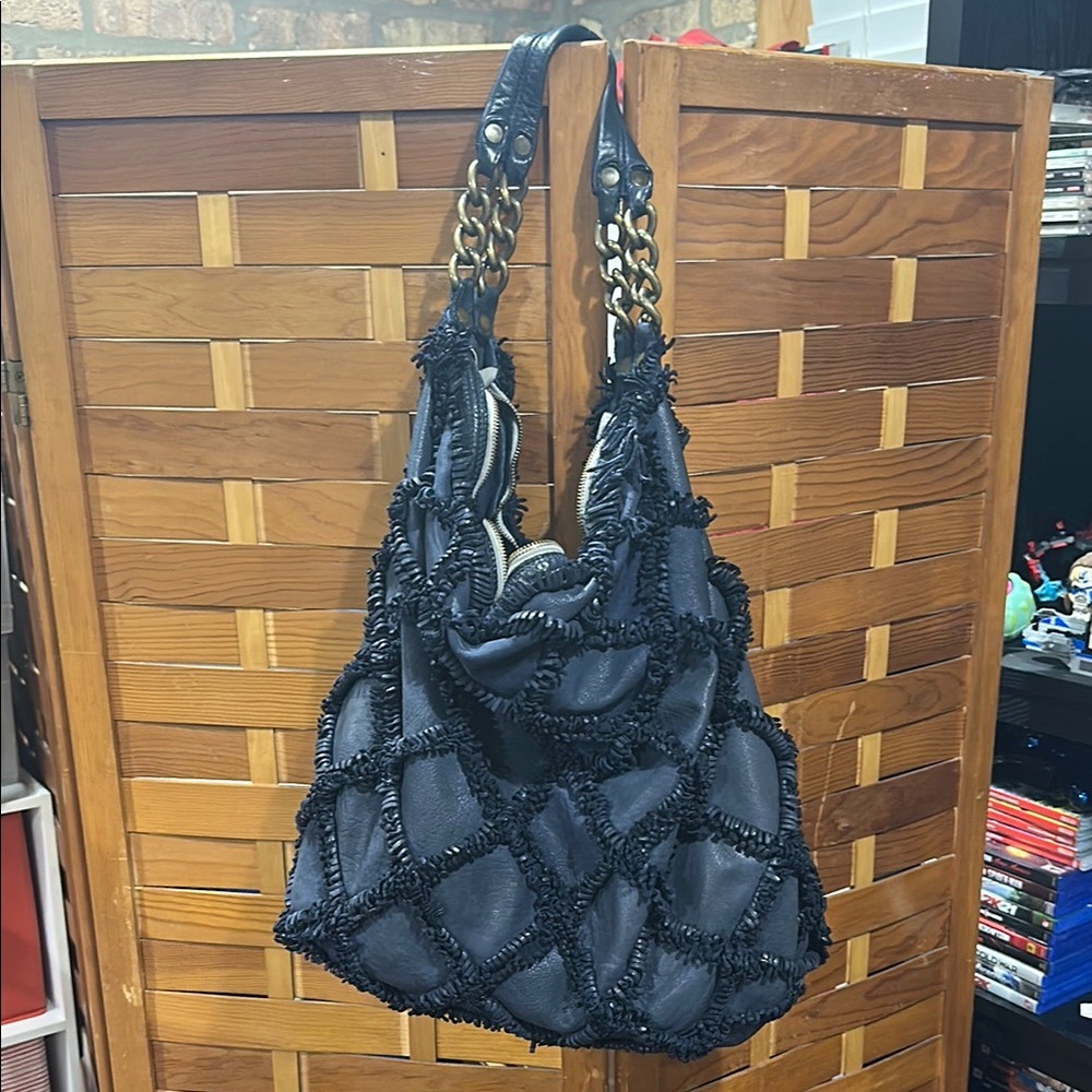 Italian Leather ERRELLEVENTIDUE RL22 High End Designer Tote Bag